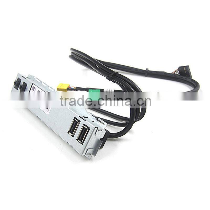 For Dell Optiplex 390 MT Mini Tower 3010 LED USB Audio Front I/O Panel Assembly C8PD6 0C8PD6 CN-0C8PD6