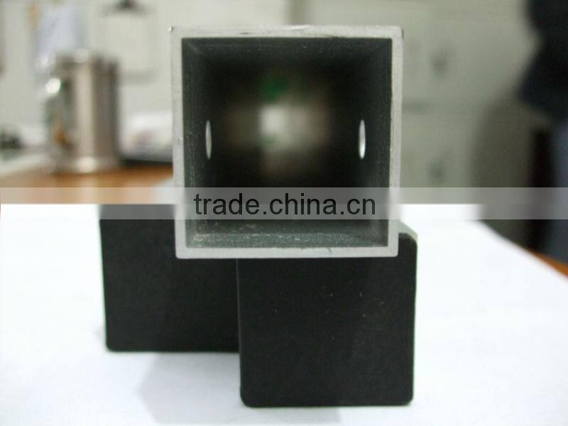 Square aluminum pipe Polished aluminum tube Thin walled aluminum tube