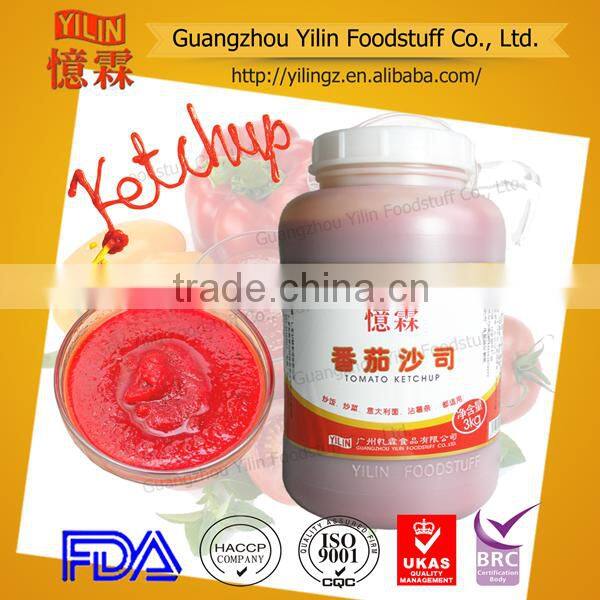 Unique hot sale for retail restaurants 20kg wholesale ketchup in bulk