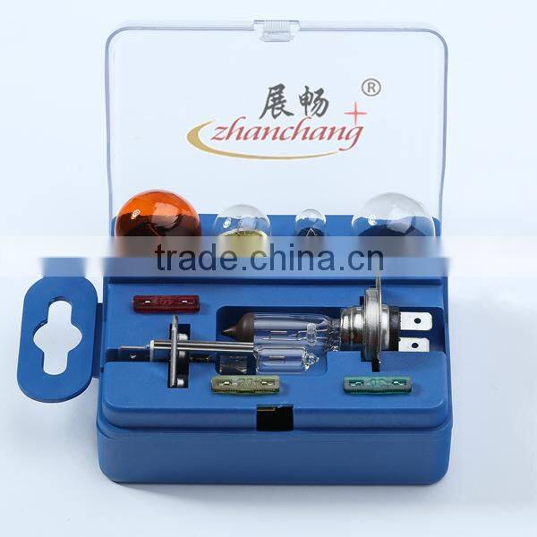 H1 H7 halogen bub Car bulb Emergency Box Auto fuse including