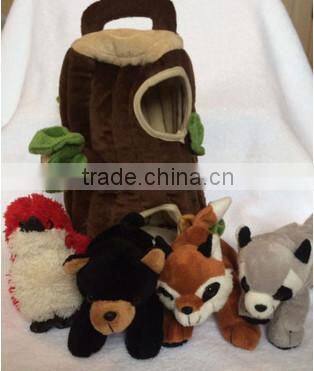 Plush Bird House Stuffed Animals by Unipak/funny stuffed animals/cheap bird houses