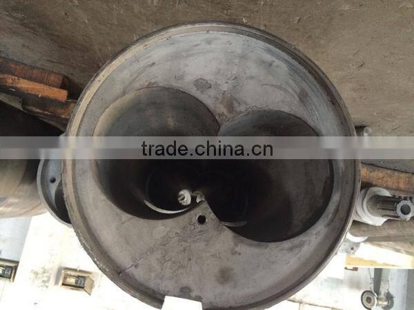 chrome/nitride/bimetallic parallel twin screw barrel for plastic extruder machine