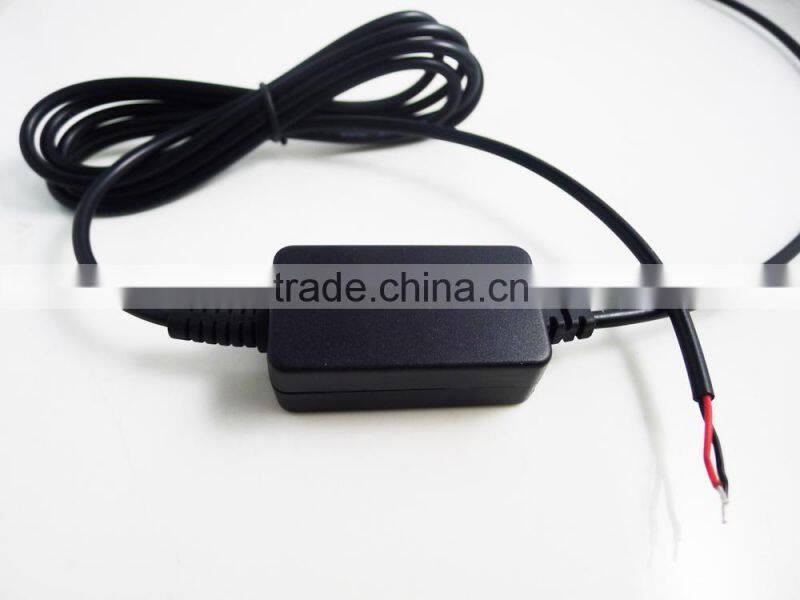 1.5M cable DC Converter Module 6-30V 12V 24V to 5V double female USB OUTPUT