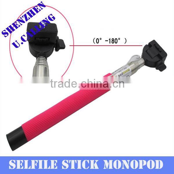 Factory Price Selfile Monopod, Extendable Stick Monopod For iPhone Smartphone,Digital Camera