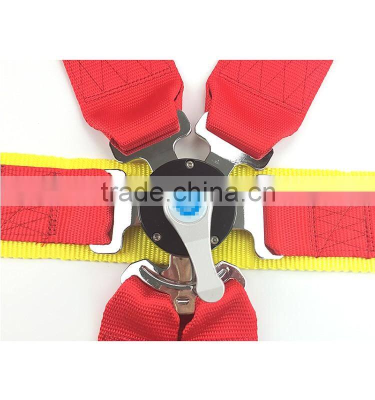 Wholesale High Performance Removable Safety 6 Point Quick Release Seat Belt