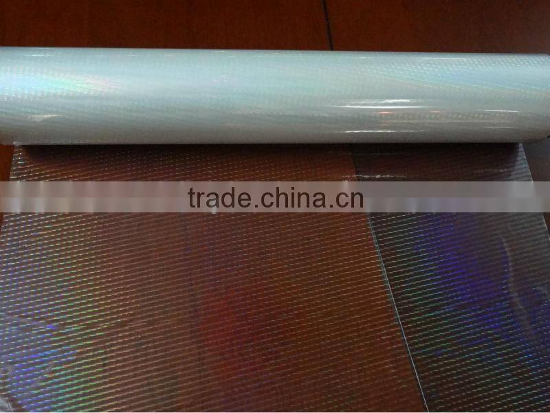 BOPP/PVC/ PET/ holographic film/art paper