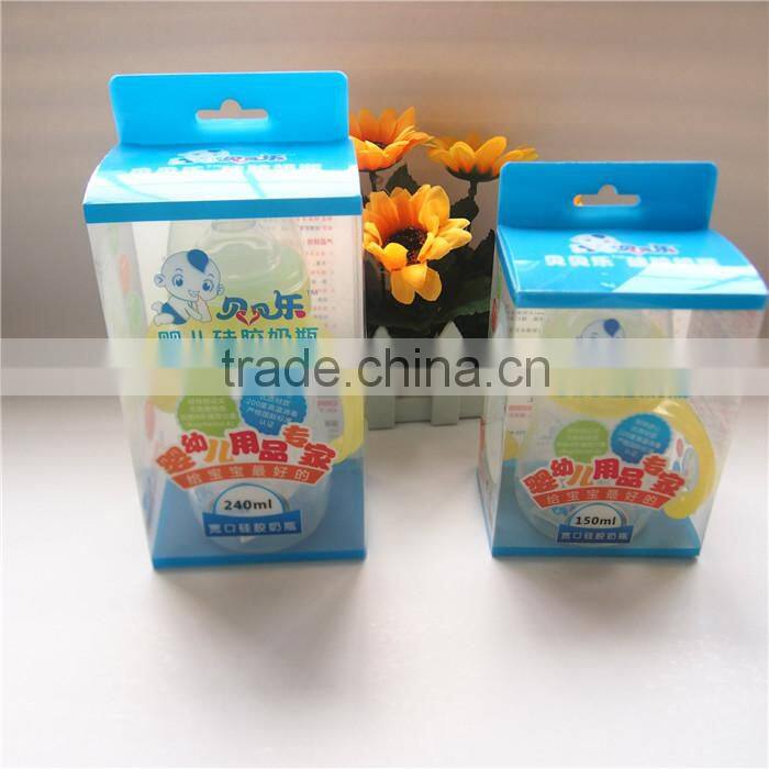 2014 hot sell various of silicone gel baby bottle