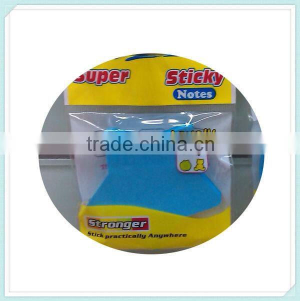 Paper company blue Five-pointed star letter shaped sticky notes