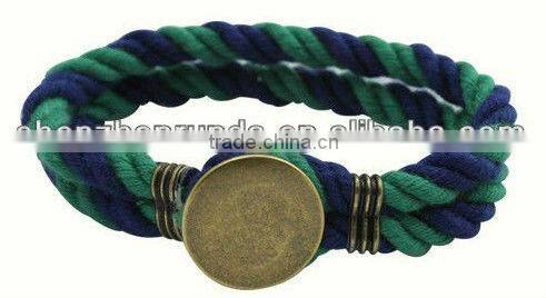 2013 fashion bracelet friendship bracelet cotton bracelet manufacturer & supplier