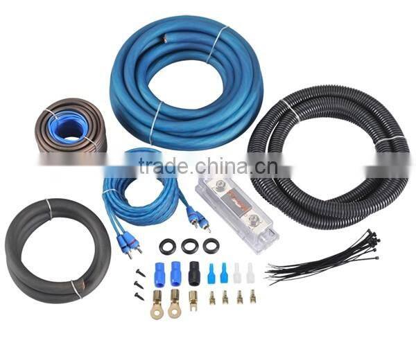 True 4 Ga Gauge AWG Car Audio Amplifier Amp Wiring Complete Super Flex Install Kit