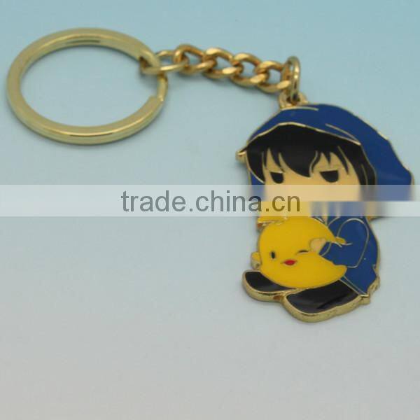 Metal Star keychain for market promotion