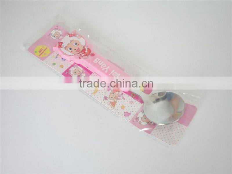Hot selling with high grade plastic handle spoon
