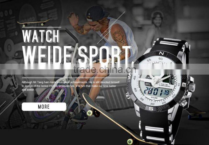 WH1104 WEIDE 2015 New Fashion Western Digital Watches Water Resistant Alibaba Express Watches Men