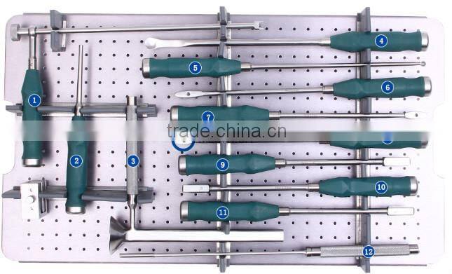 PEEK Lumbar Cage Instrument Set Orthopedic Surgical Instruments