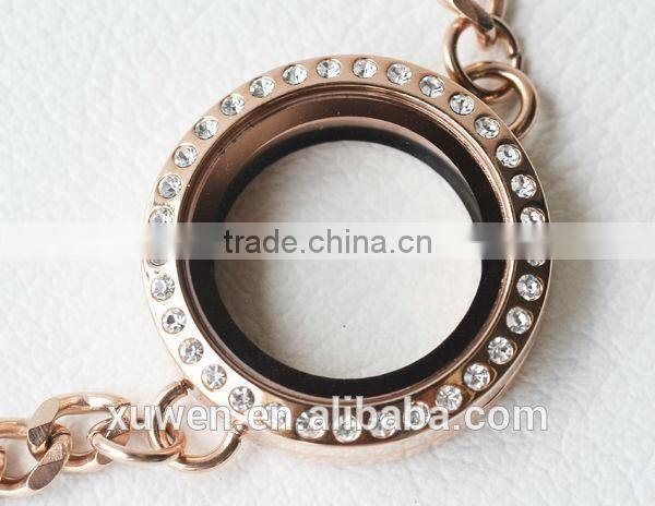 factory fashion custom 316l stainless steel magnetic locket