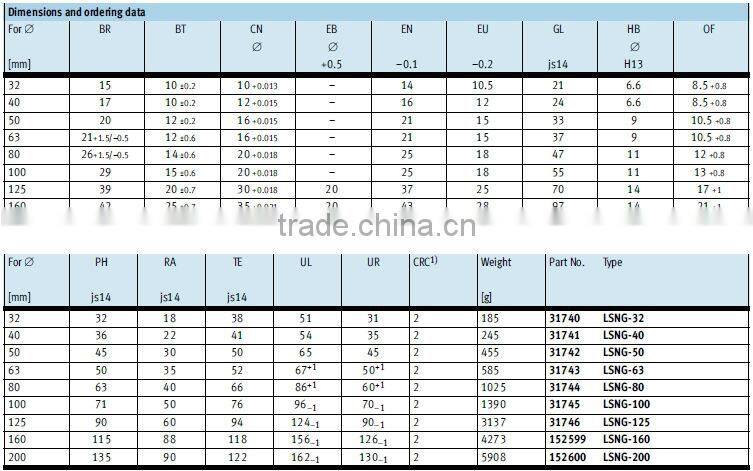 FESTO Clevis feet clevis rod ends LSNG-40