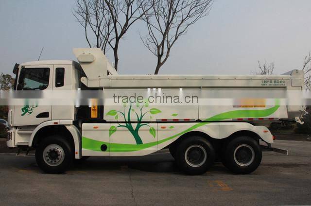 6x4 c&c LNG dump truck size