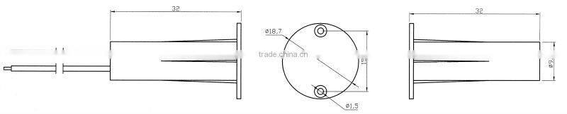 magnetic contact alarm sensor/magnetic contact switch BR-1019