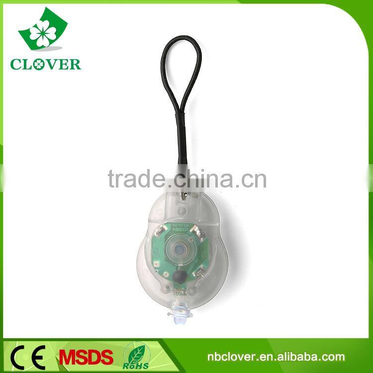ABS material front and rear light 1 led bicycle light set
