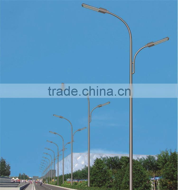 New products LED street light price list energy saving outdoor lighting lanterns with different poles