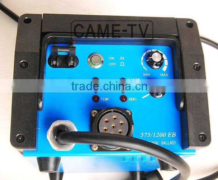 CAME-TV 1200W 1.2KW 6000K HMI Fresnel Light + Electronice Ballast 100% Compatible ARRI