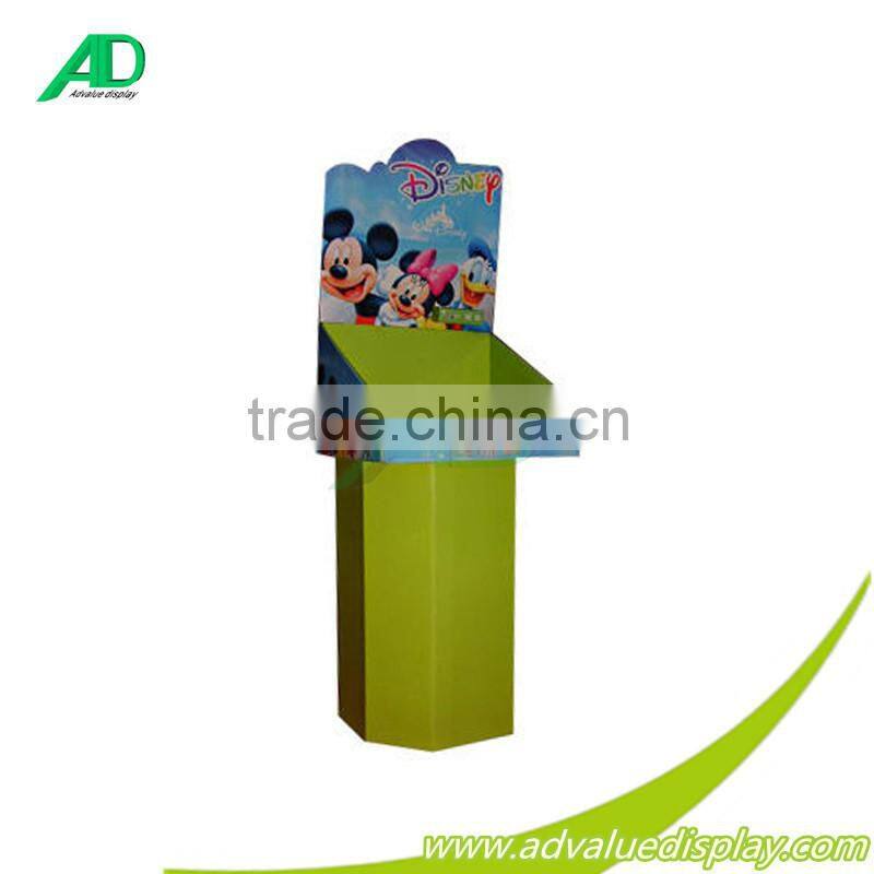 DVD VEDIO /MOVIES dump bin cardboard display advertising