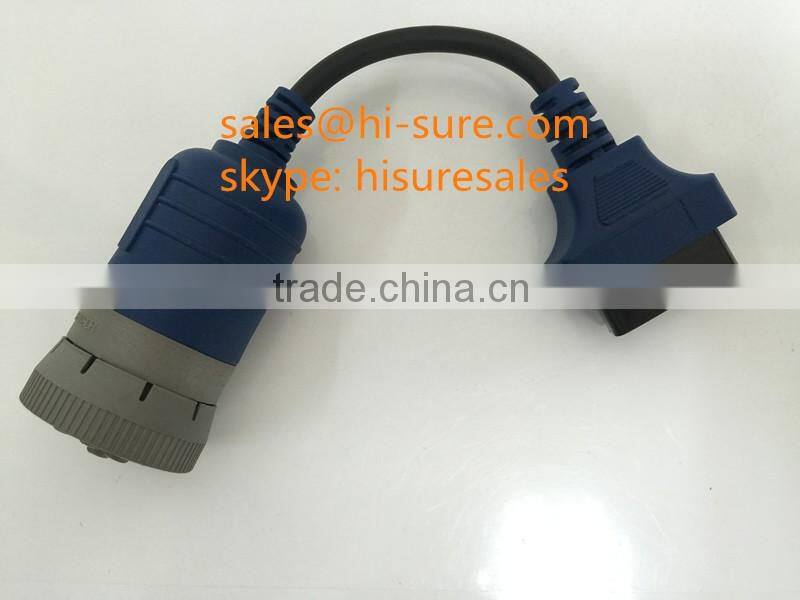 9 pin deutsch connector J1939 to OBD2 adapter for diesel obd2 scanner