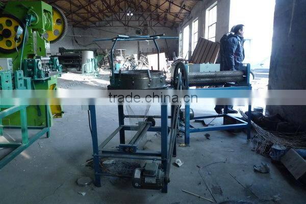 plant equipment China Supplier Security Fence Making Machine / Razor Wire Machine