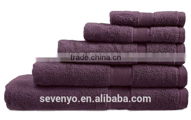 100% pakistan cotton bath towel set China suppliers