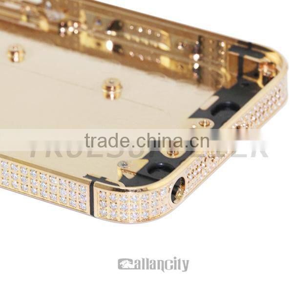 for iphone 5s 24kt gold housing for iphone luxury gold housing