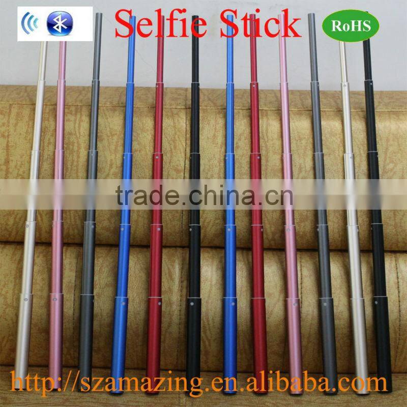 Professional factory produced the bluetooth Selfie stick with accessory