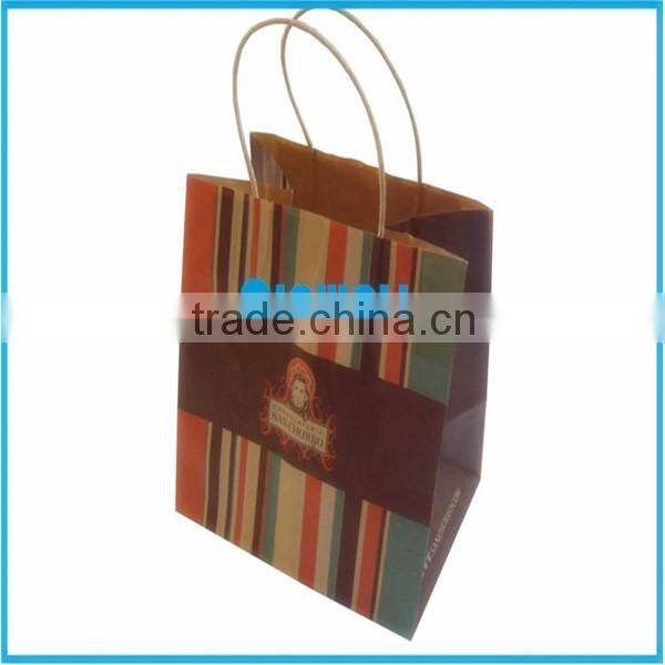 Wholesale cheap fancy paper candy/chocolate gift bag