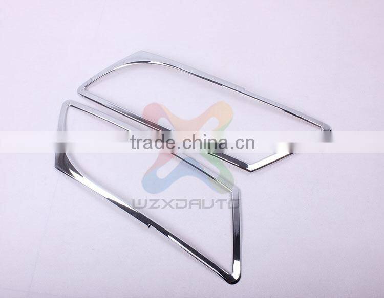 SET CHROME LH RH HEAD LAMP LIGHTS COVER HEAD LAMP COVER FOR Q5 CAR 2010-2012 2010 2012