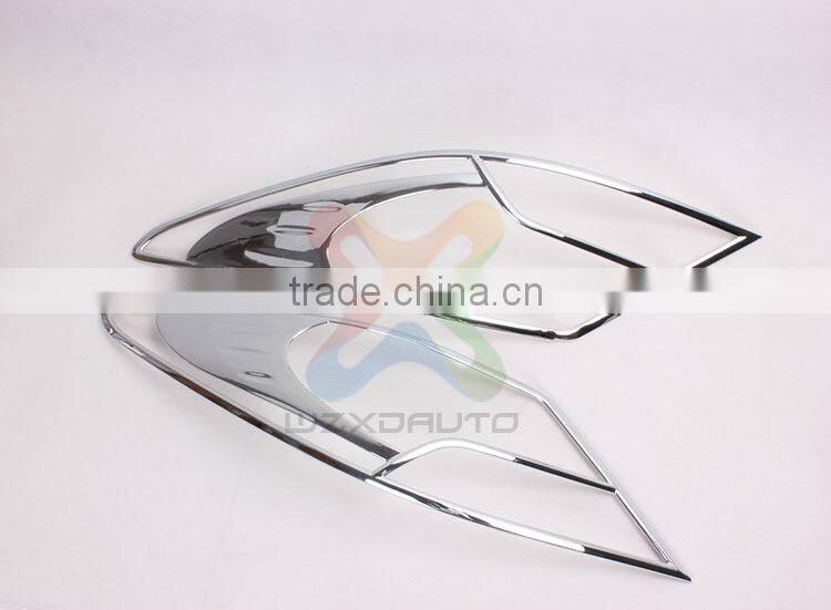 SET CHROME REAR TAIL LIGHT LAMP COVER TAIL LAMP COVER FOR VERNA 2010-2013