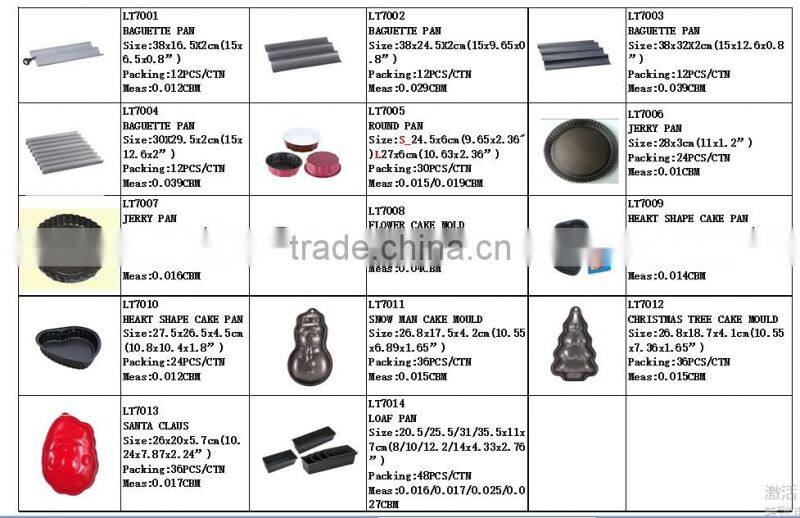 baking cake moulds bread pans heart shape cake pan