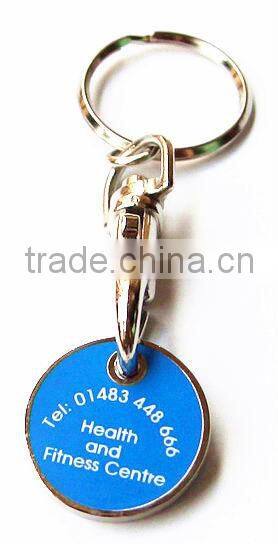 High quality supermarket trolley coin