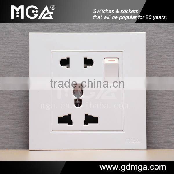 10A/16A socket outlet / power socket / multi socket