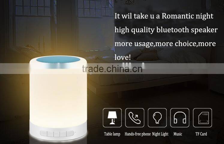 colour changing led lamp light wireless bluetooth speaker