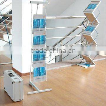 Folding literature stands