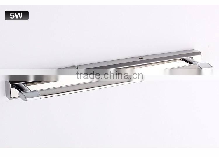 CE Rohs 5w line stainless steel indoor wall lamp led light 100-240V AC