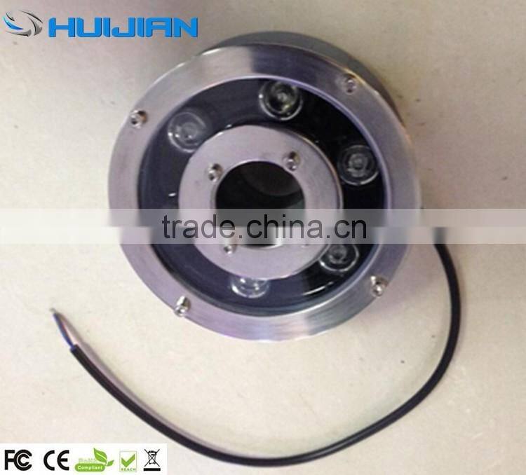 aluminum alloy Underwater Led and RGB projector Light Fountain Lights 6W