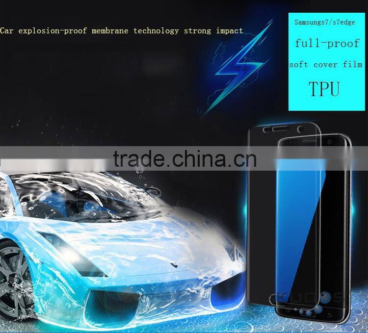 Remove air bubbles screen film privacy screen protector for samsung s7 edge