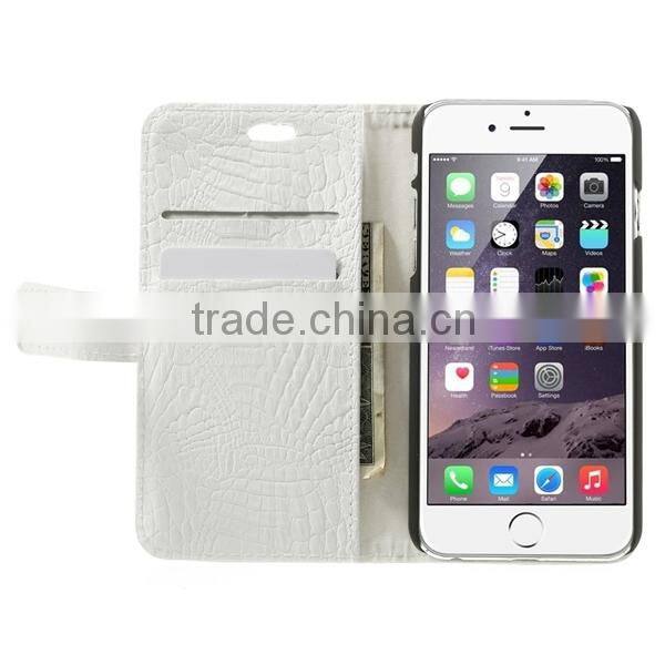 Original Design Low Price Genuine Leather Handmade Phone Leather Case For Iphone 6 Plus