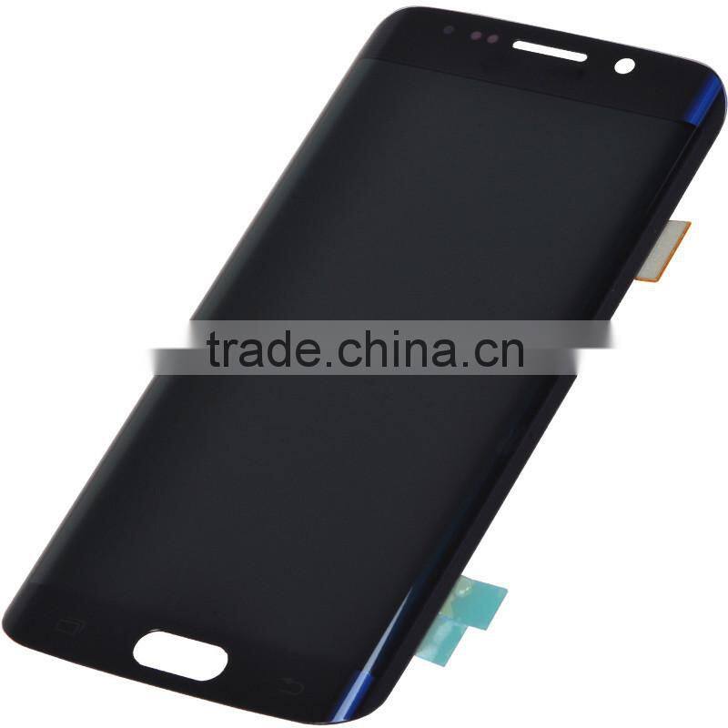 Wholesale For Samsung Galaxy S6 EDGE LCD Digitizer Screen Assembly,For Samsung Galaxy S6 EDGE LCD Screen,For Samsung S6 EDGE LCD