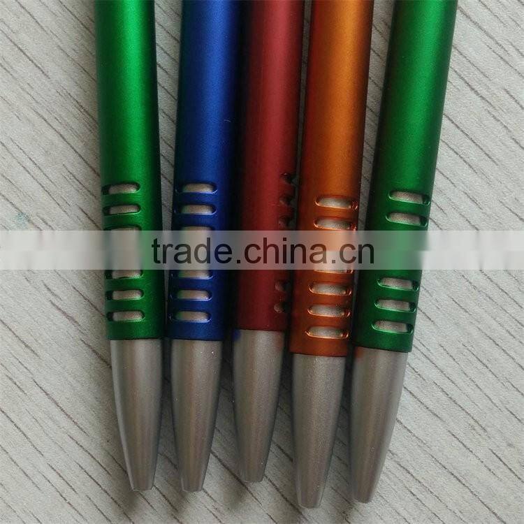Latest innovative products Lacquer barrel, silver neb and clip top sale plastic pen