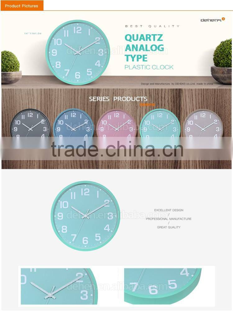 DEHEN 14 inch promotion wall clock