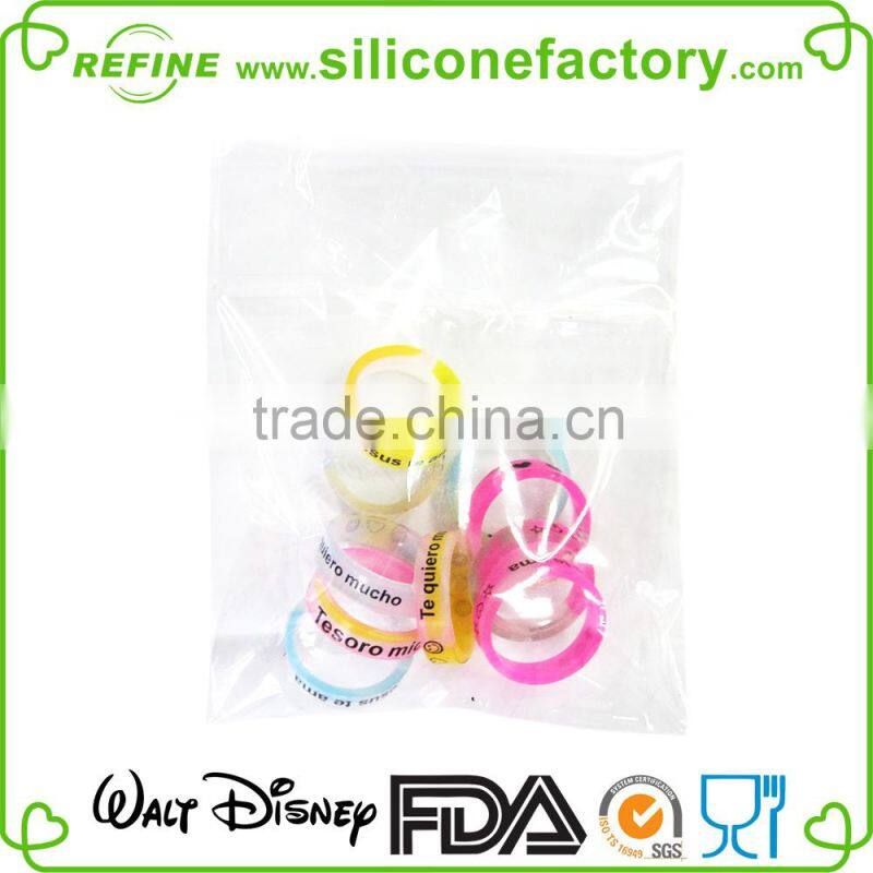 Fashion silicone ring,custom silicone finger rings,silicone wedding ring