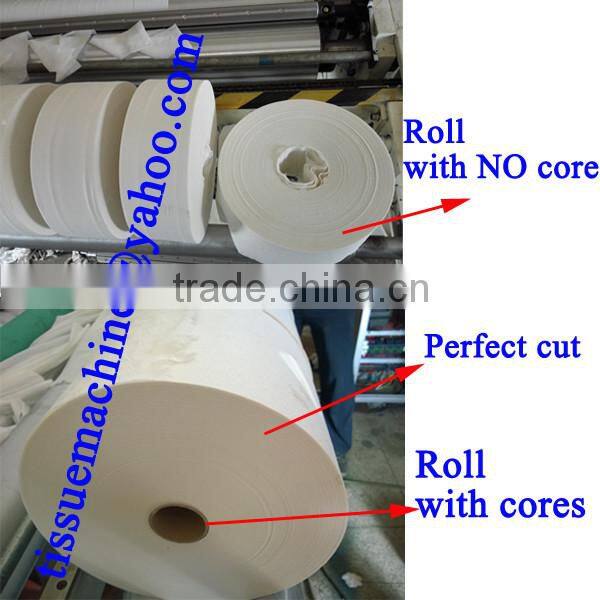 Automatic Embossing Color Printing Maxi Roll Rewinding and Slitting Machine