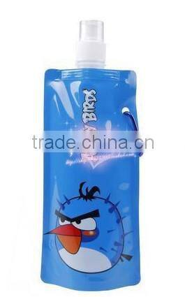 Foldable Plastic Sports Water Bottle
