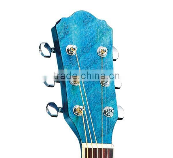 wholesale Good quality custom logo Chinese acoustic guitar colorful Hot Selling